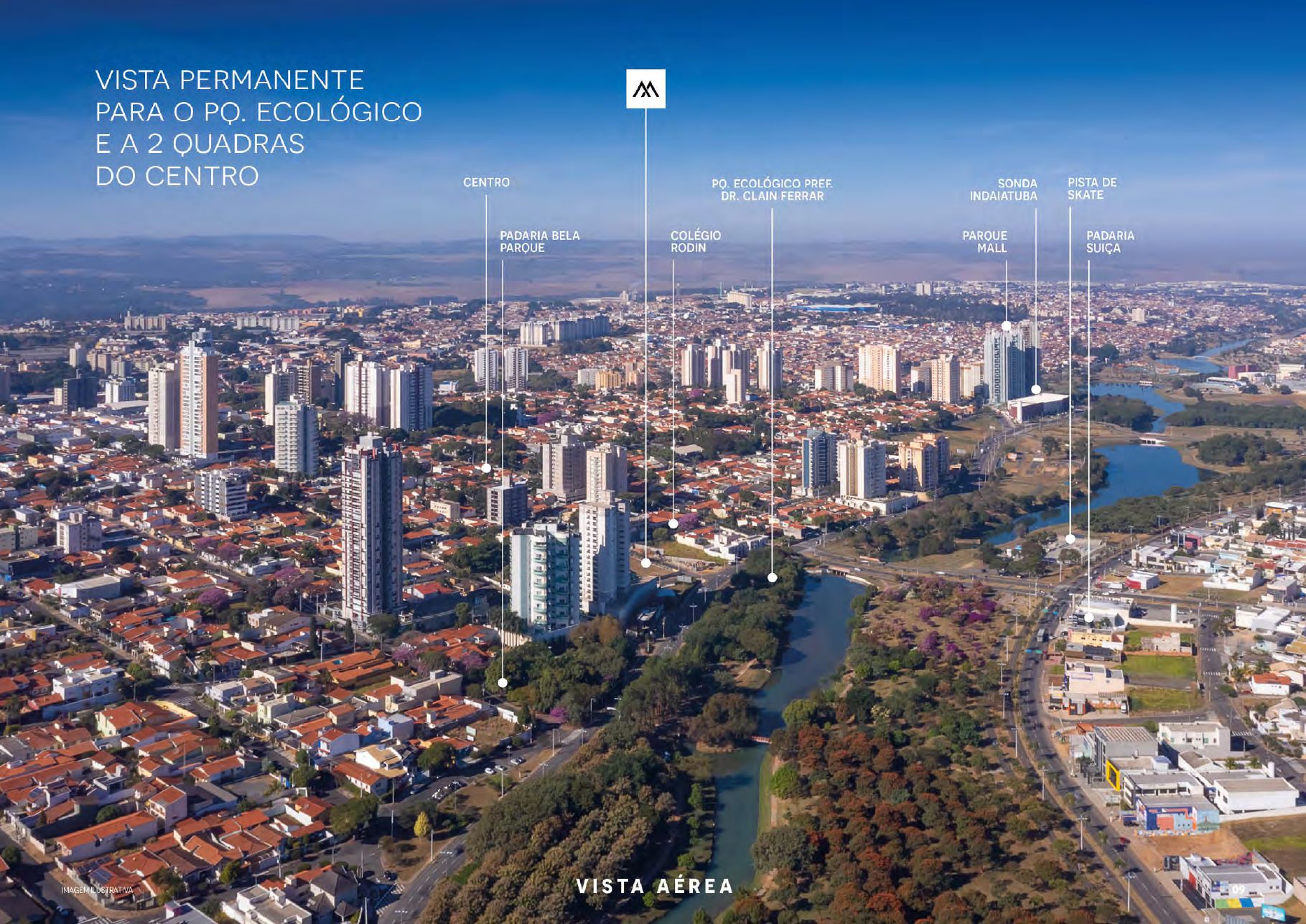Vista do empreendimento