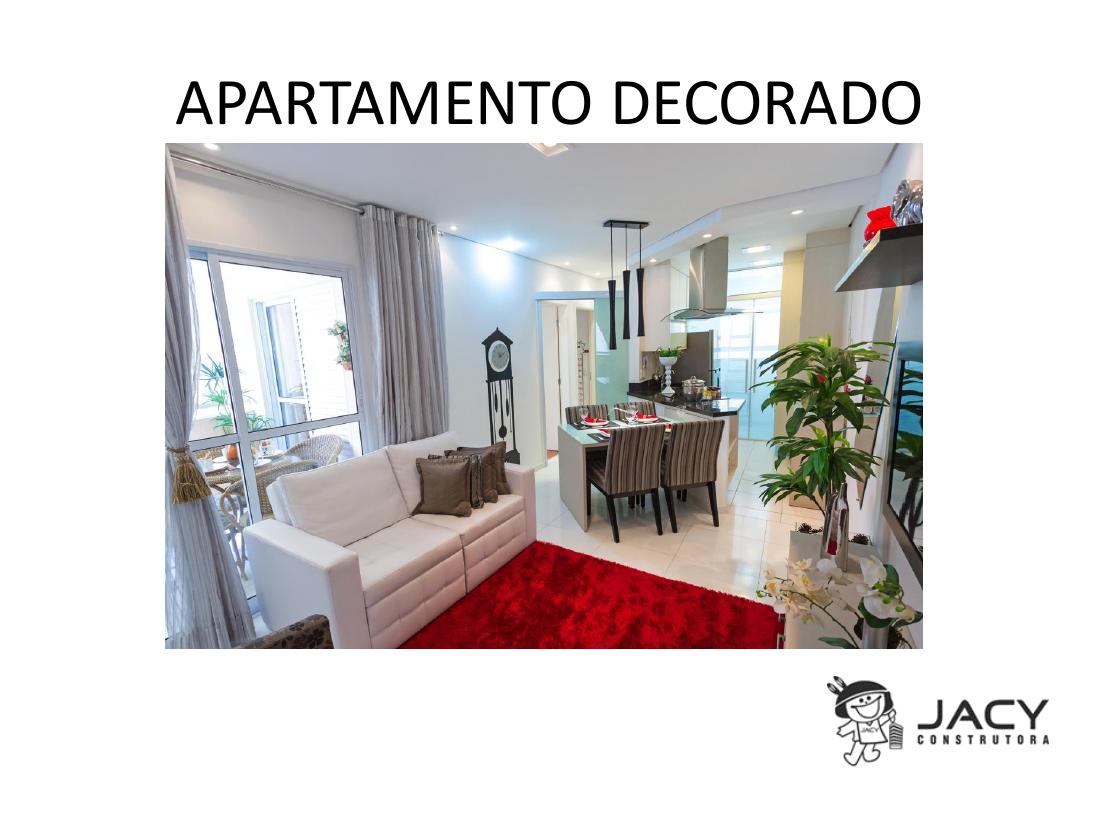Apartamento decorado — sala