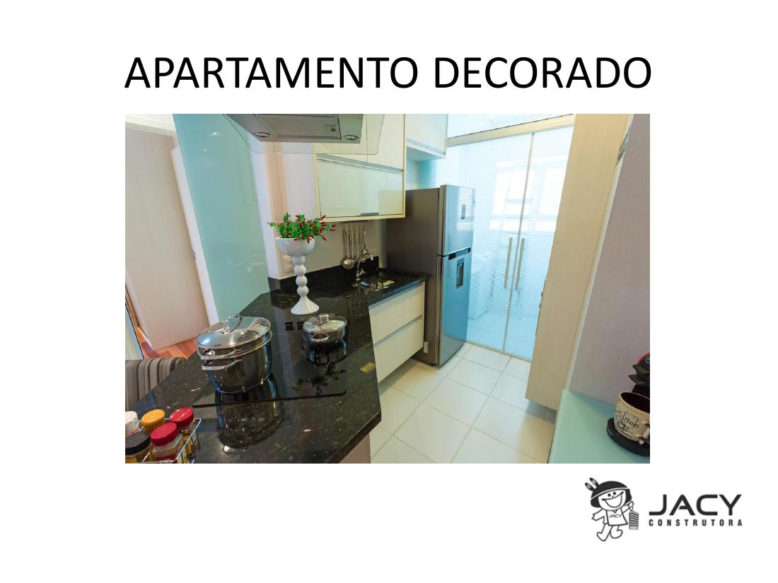 Apartamento decorado — cozinha