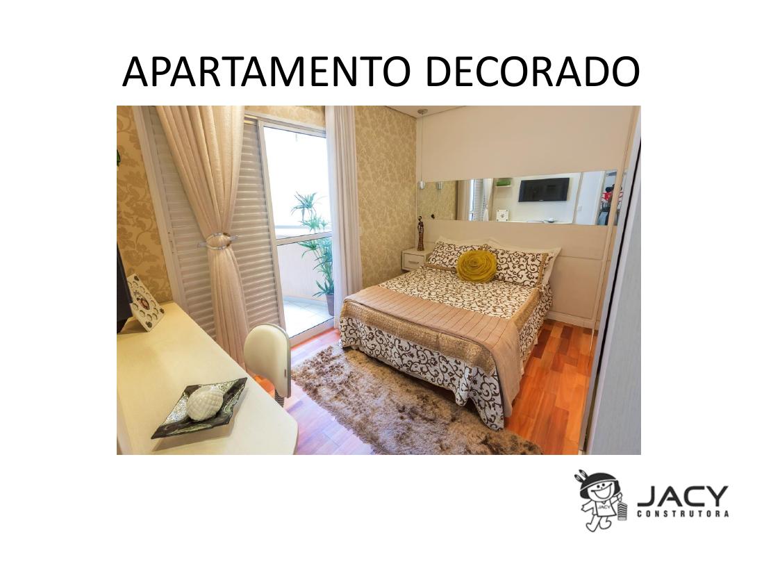 Apartamento decorado — dormitório