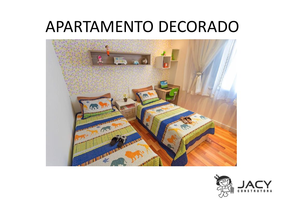 Apartamento decorado — segundo dormitório